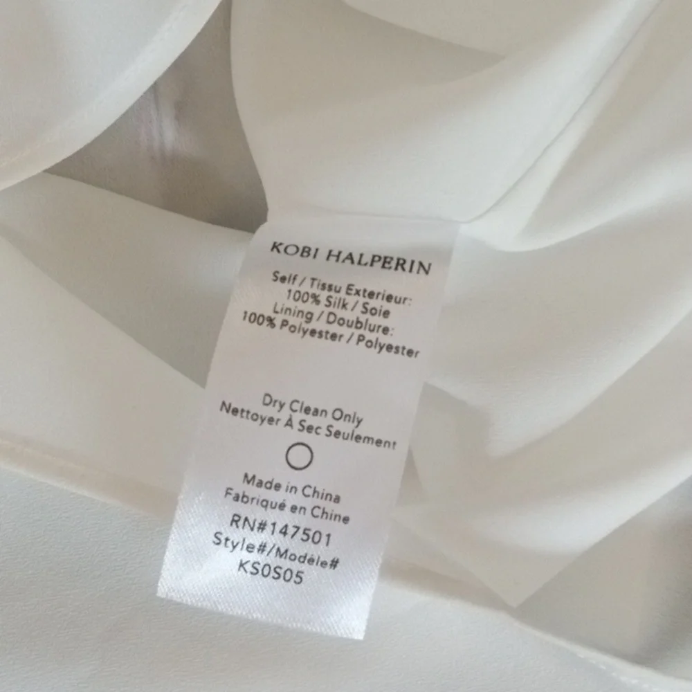 Kobi Halperin NWT Luz silk skirt